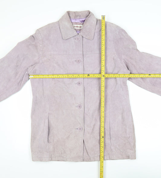 Womens UK Size 16 Kaleidoscope Purple Basic Jacket