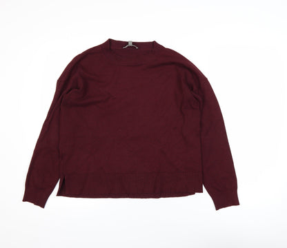 Unisex Adults UK Size M Oasis Red Pullover Jumper