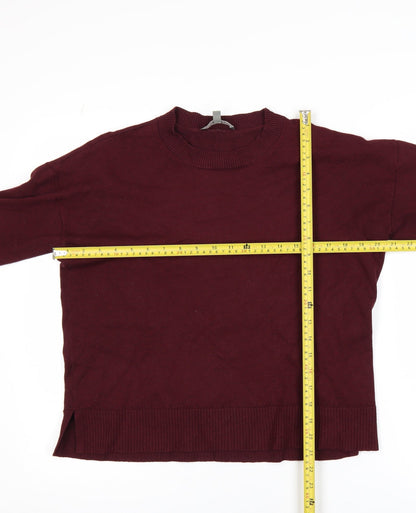 Unisex Adults UK Size M Oasis Red Pullover Jumper