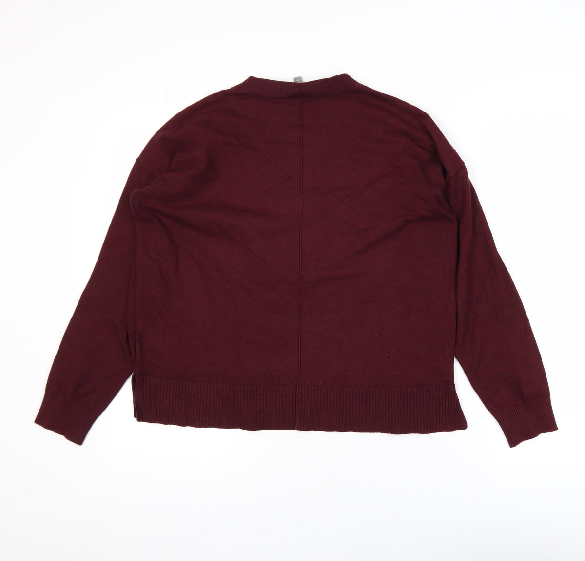 Unisex Adults UK Size M Oasis Red Pullover Jumper