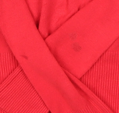 Womens UK Size 12 Lakeland Red Basic Blouse