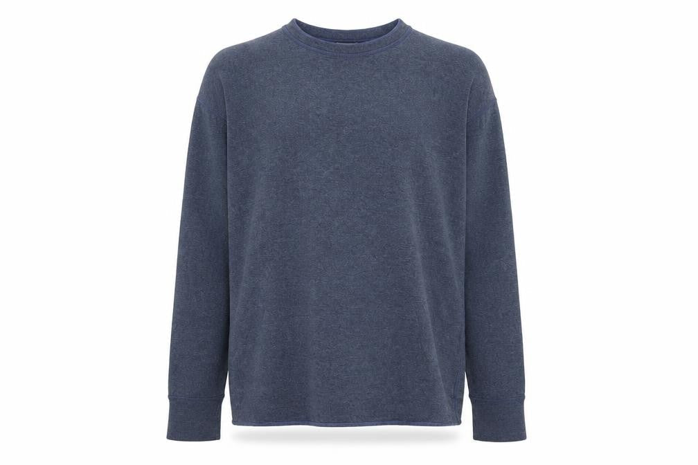 Mens UK Size L L.L. Bean Blue Pullover Sweatshirt
