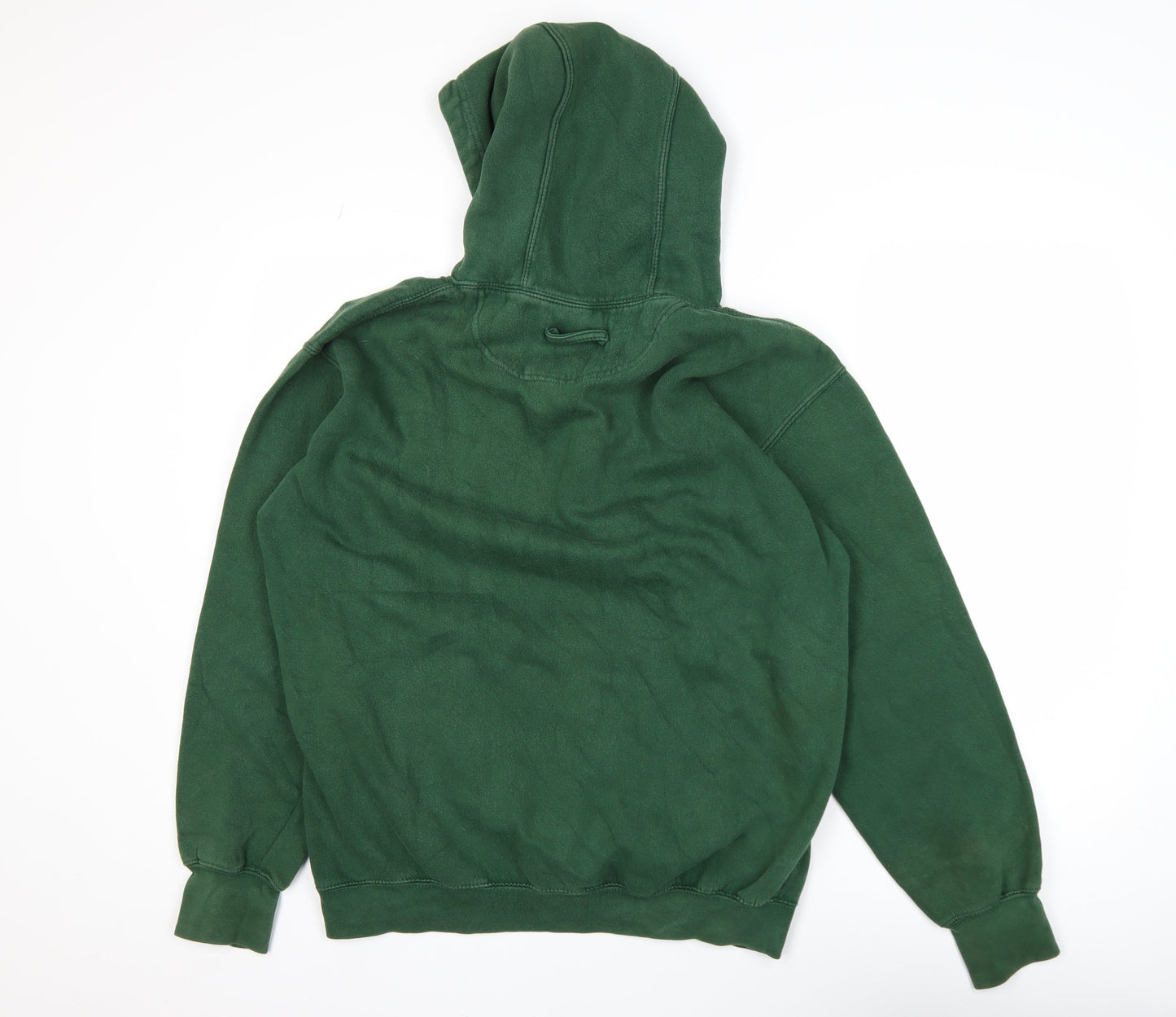 Mens UK Size L Just Hoods by AWDis Green Pullover Hoodie