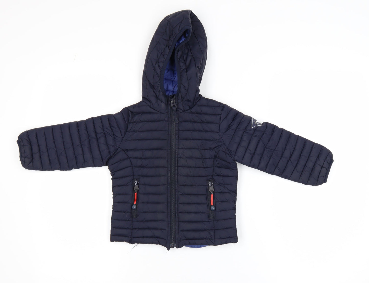 Boys UK Size 2 Years Joules Blue Puffer Jacket