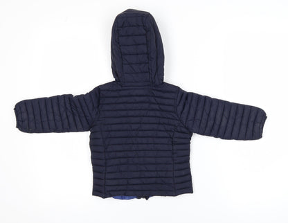 Boys UK Size 2 Years Joules Blue Puffer Jacket