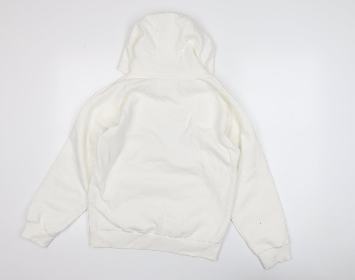 Teens UK Size XS RESERVED White Pullover Hoodie