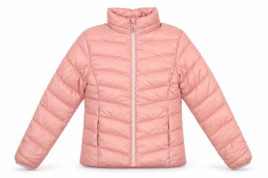Girls UK Size 14-15 Years H&M Pink Puffer Jacket