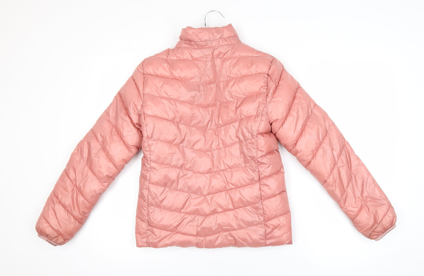 Girls UK Size 14-15 Years H&M Pink Puffer Jacket