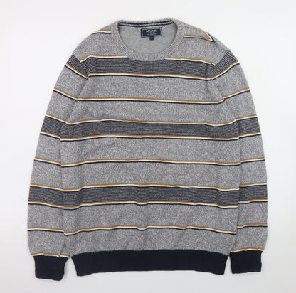 Mens UK Size M Maine New England Grey Pullover Jumper