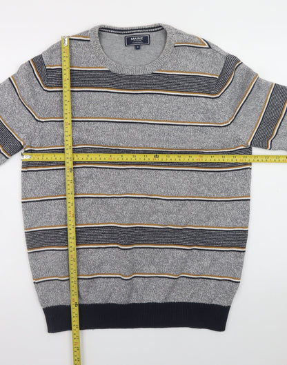 Mens UK Size M Maine New England Grey Pullover Jumper