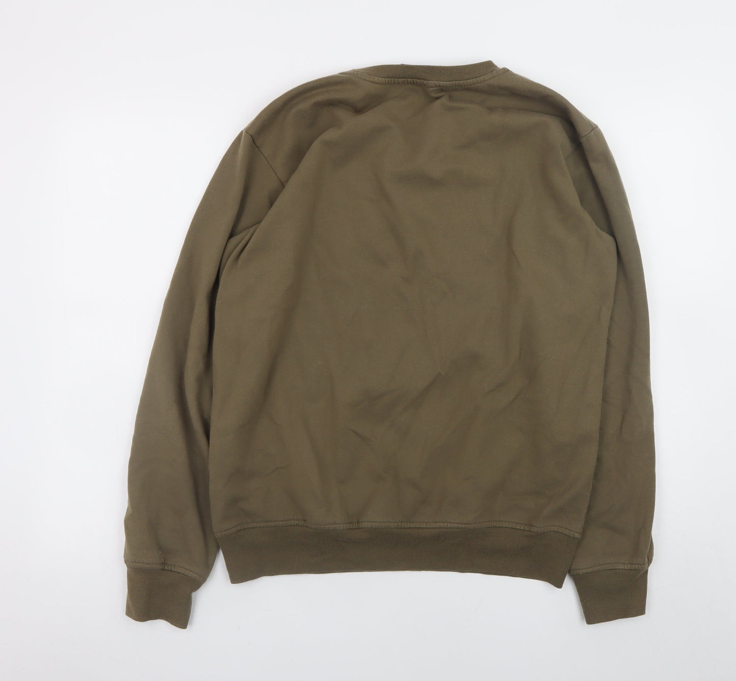 Mens UK Size L NICCE Brown Pullover Sweatshirt