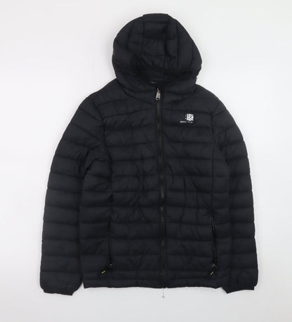 Boys UK Size 13 Years Karrimor Black Puffer Jacket