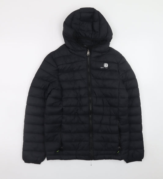 Boys UK Size 13 Years Karrimor Black Puffer Jacket
