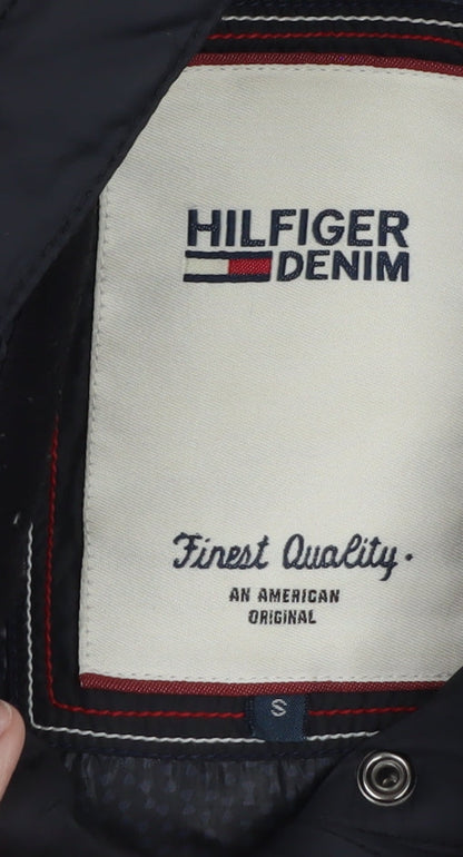 Womens UK Size S Tommy Hilfiger Black Puffer Jacket