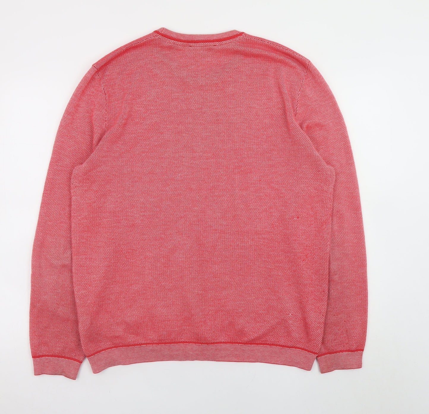 Mens UK Size XL Ted Baker Red Pullover Jumper