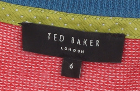 Mens UK Size XL Ted Baker Red Pullover Jumper