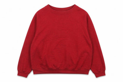 Womens UK Size XL Hanes Her Way Red Pullover Sweatshirt