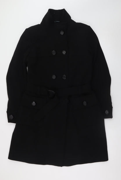 Womens UK Size 16 Principles Black Trench Coat