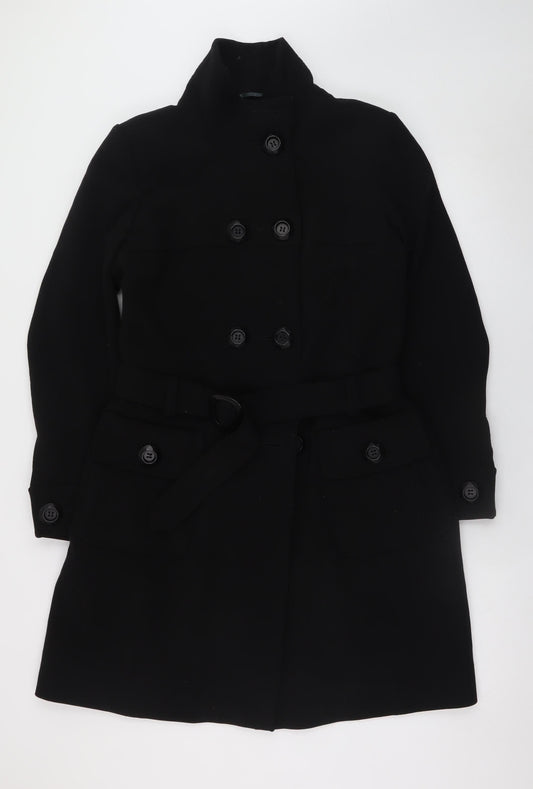 Womens UK Size 16 Principles Black Trench Coat
