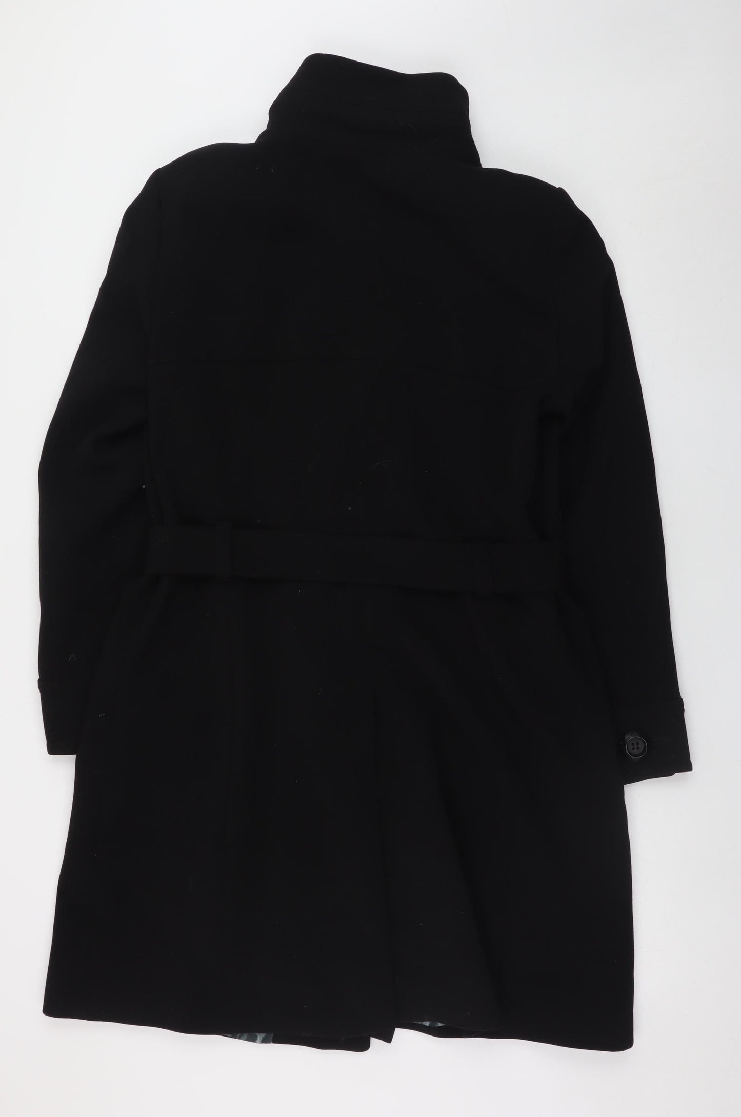 Womens UK Size 16 Principles Black Trench Coat