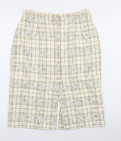 Womens UK Size 12 Marks and Spencer Straight & Pencil Tweed Skirt