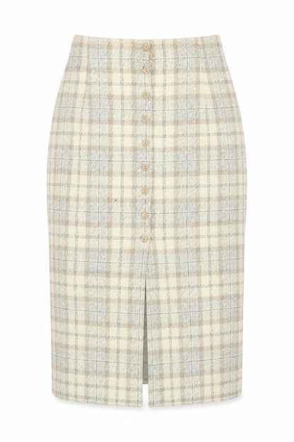 Womens UK Size 12 Marks and Spencer Straight & Pencil Tweed Skirt
