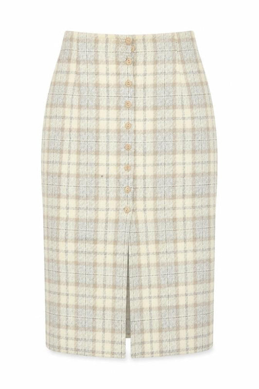 Womens UK Size 12 Marks and Spencer Straight & Pencil Tweed Skirt