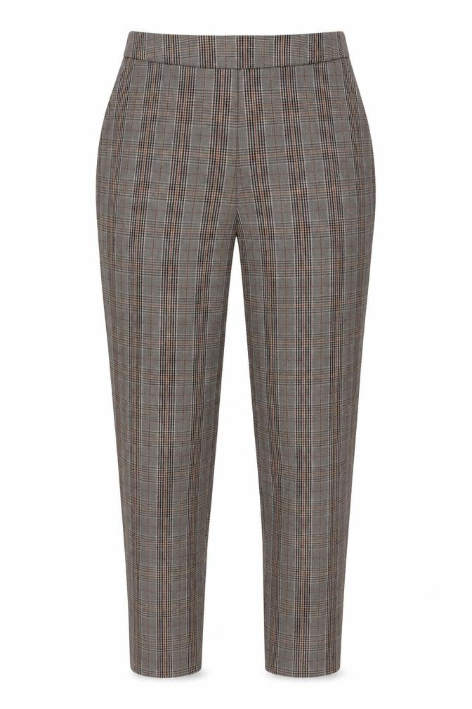 Womens UK Size 6 New Look Slim Fit Business Casual Workwear Brown Trousers