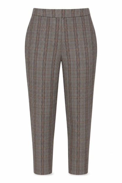 Womens UK Size 6 New Look Slim Fit Business Casual Workwear Brown Trousers