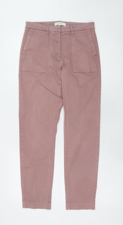 Womens UK Size 10 Marks and Spencer Regular Fit Straight Pink Jeans