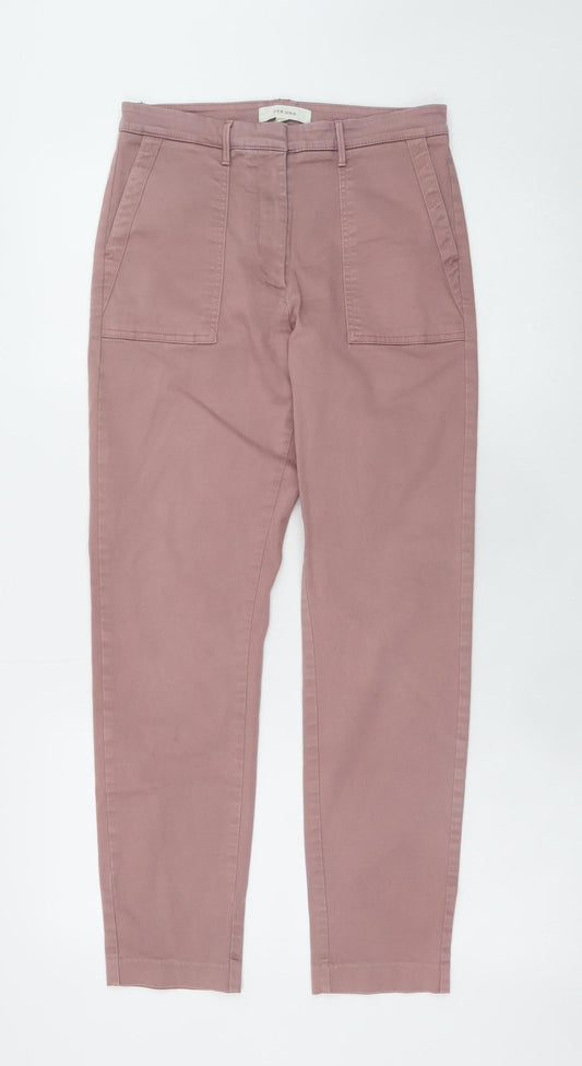 Womens UK Size 10 Marks and Spencer Regular Fit Straight Pink Jeans