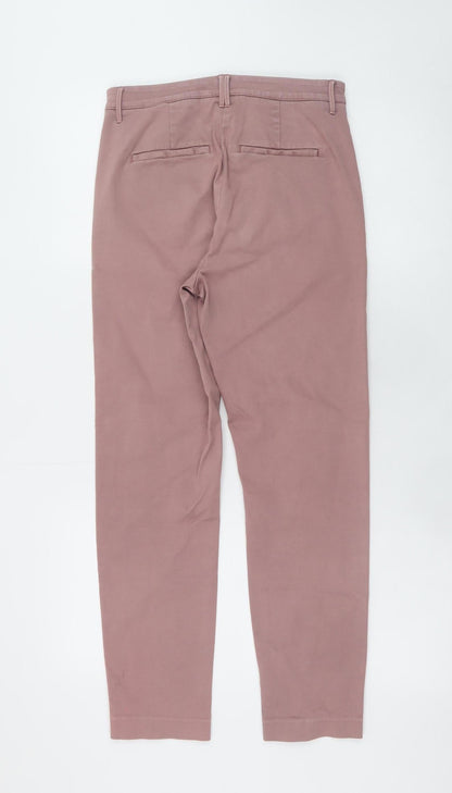 Womens UK Size 10 Marks and Spencer Regular Fit Straight Pink Jeans