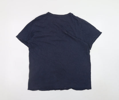 Mens UK Size XL Nike Blue  T-Shirt