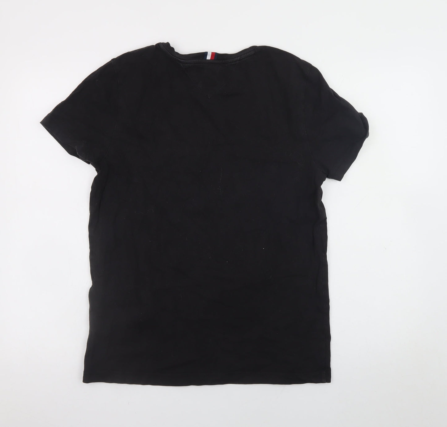 Mens UK Size M Tommy Hilfiger Black  T-Shirt