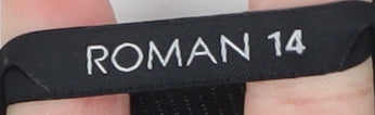 Womens UK Size 14 Roman Shift Dress