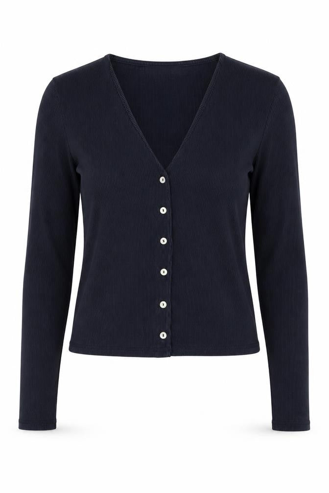 Womens UK Size L MNG Blue Basic Button-Up