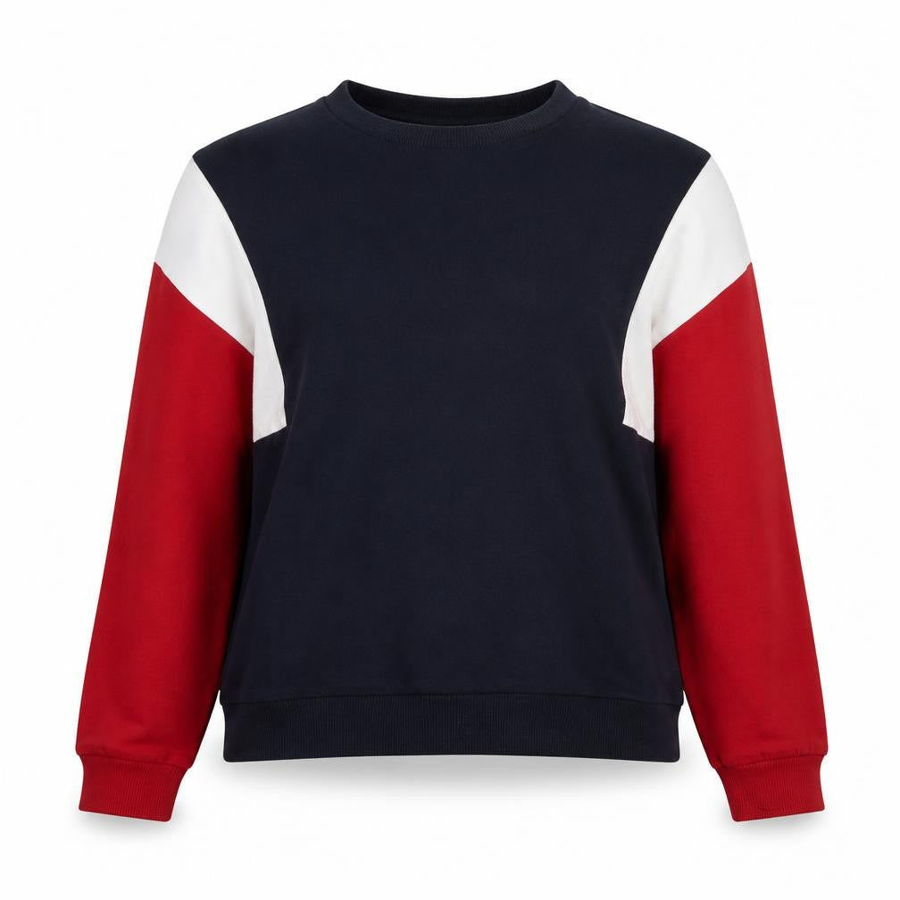 Womens UK Size M H&M Divided Multicoloured Pullover Sweatshirt