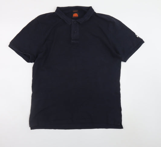 Mens UK Size 2XL Sundek Cotton Blend Polo Shirt