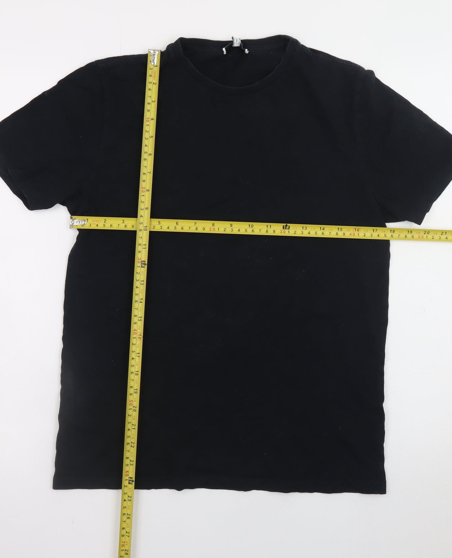 Mens UK Size S Reiss Black  T-Shirt