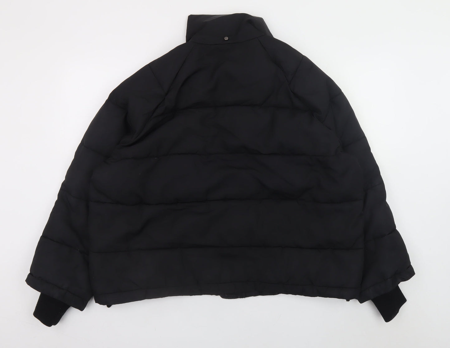 Womens UK Size S H&M Black Puffer Jacket