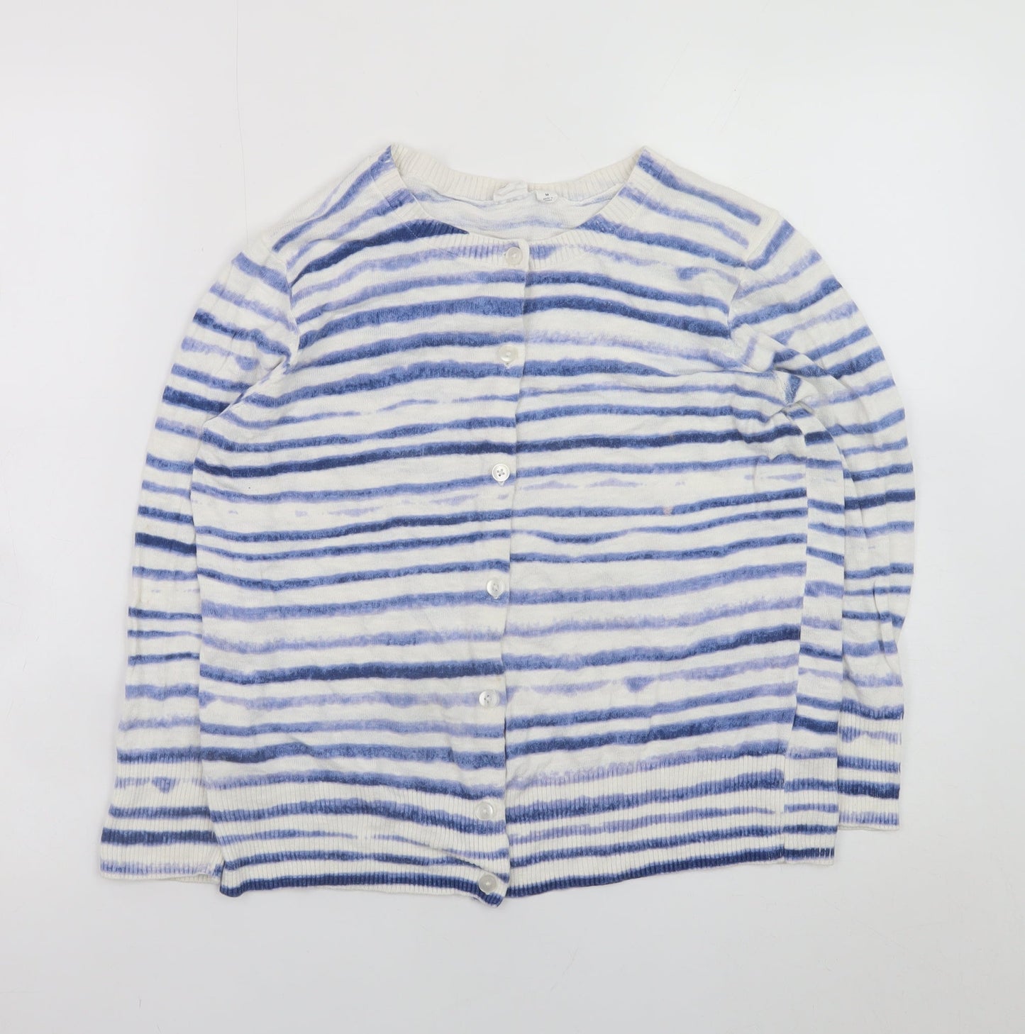 Womens UK Size M Gap Blue Cardigan Jumper