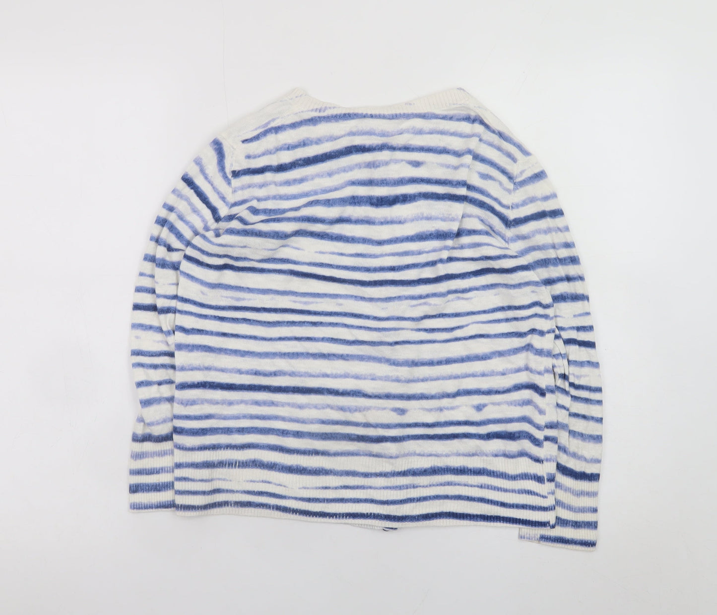Womens UK Size M Gap Blue Cardigan Jumper