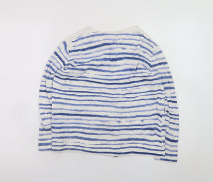 Womens UK Size M Gap Blue Cardigan Jumper