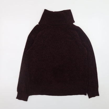 Womens UK Size 12 F&F Brown Pullover Jumper