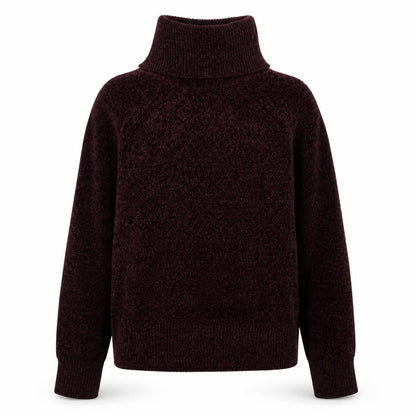 Womens UK Size 12 F&F Brown Pullover Jumper