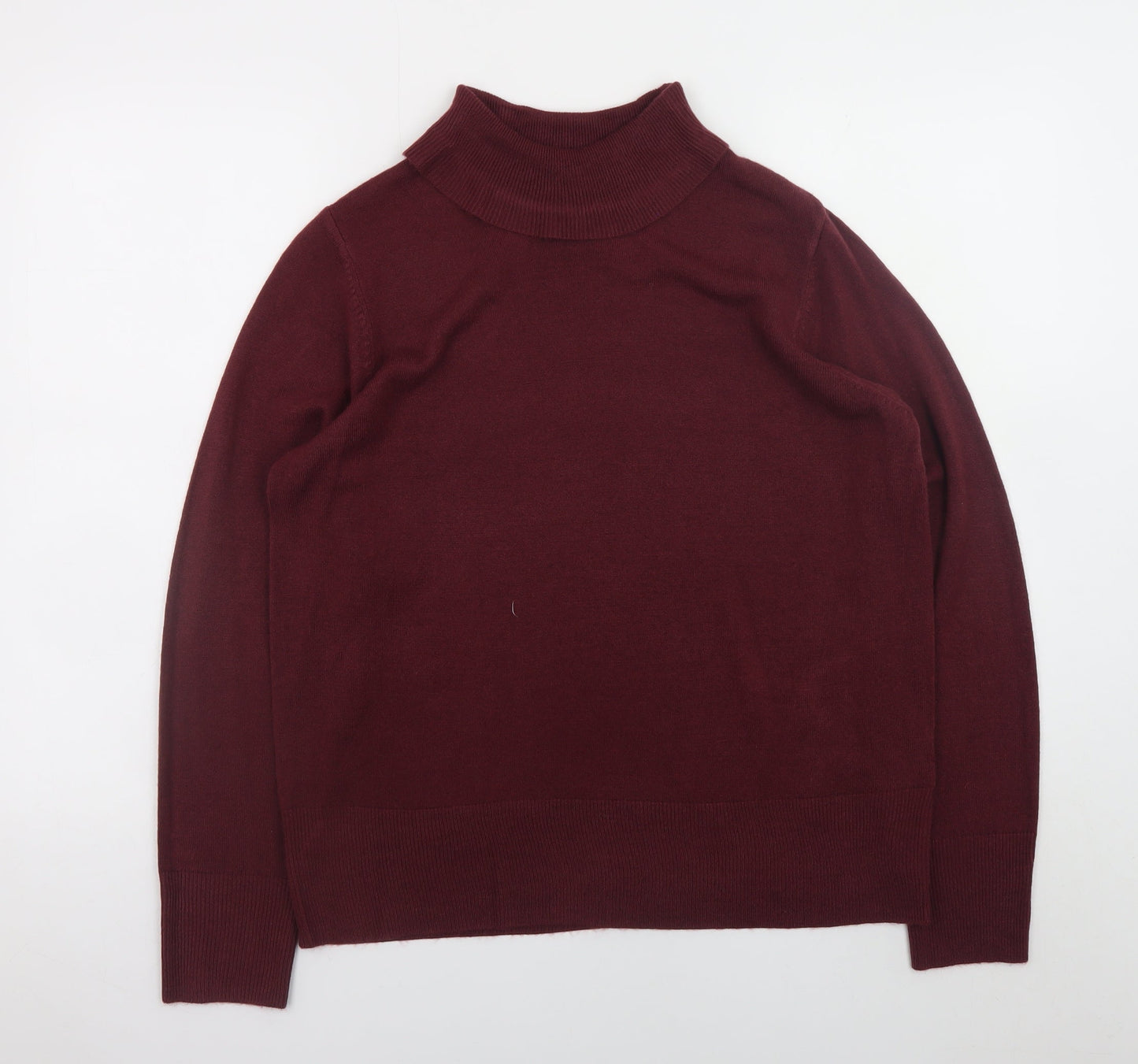 Womens UK Size 16 Marks and Spencer Red Pullover Jumper