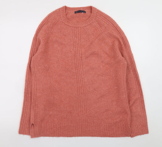 Womens UK Size M Marks and Spencer Pink Pullover Jumper
