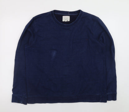 Mens UK Size L HYMN Blue Pullover Sweatshirt