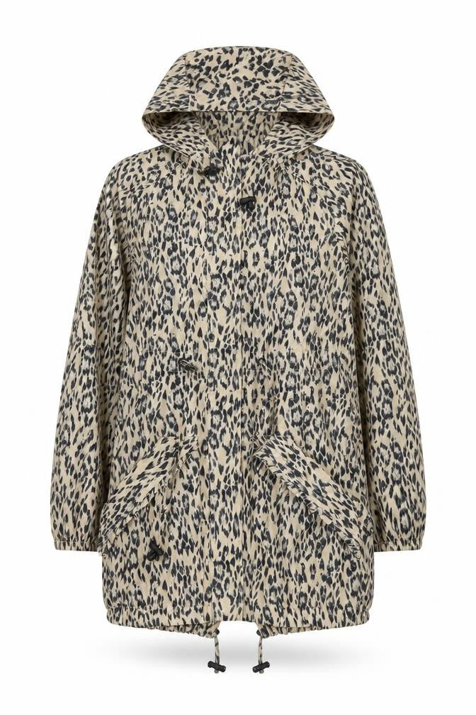 Womens UK Size 6 New Look Beige Anorak Coat