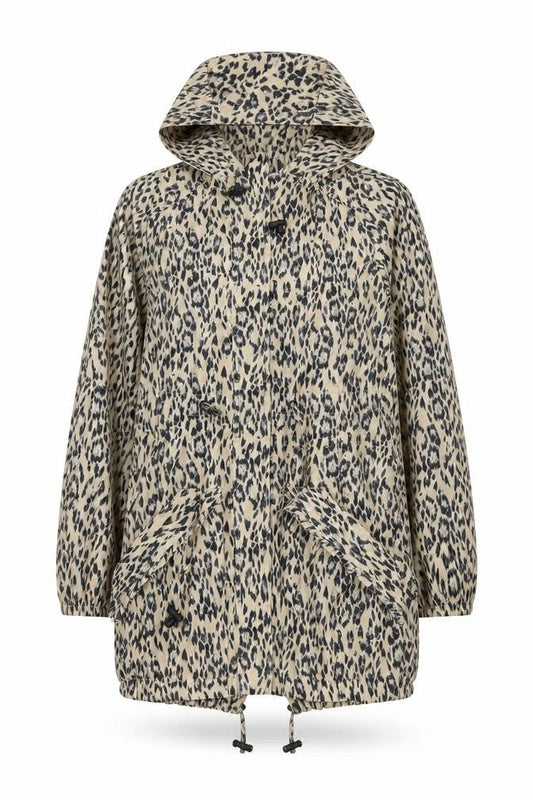 Womens UK Size 6 New Look Beige Anorak Coat